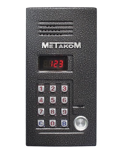 Блок вызова домофона Метаком MK2012-TM4EVN в Сергиевом Посаде Блоки вызова многоабонентные Pintop.ru