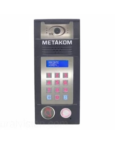Многоабонентый антивандальный блок вызова со встроенной гибридной видеокамерой Метаком MК2018-TMRFGVH в Сергиевом Посаде Блоки вызова многоабонентные Pintop.ru