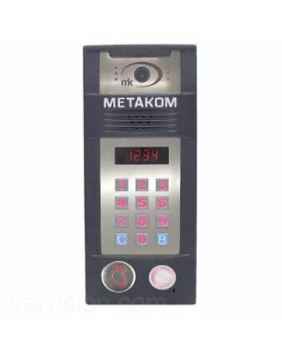 Многоабонентый антивандальный блок вызова со встроенной гибридной видеокамерой Метаком MК2018-TMRFVH в Сергиевом Посаде Блоки вызова многоабонентные Pintop.ru