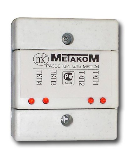Разветвитель трубок Метаком MKT-D4 в Сергиевом Посаде Аксессуары для многоабонентных систем Pintop.ru