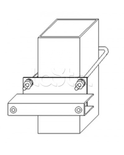 Узел крепления блоков подключения и управления БД-НР, БМ-НР, БУПР извещателей Омега-микродизайн УЗК-КС 80 в Сергиевом Посаде Кронштейны и планки для извещателей Pintop.ru