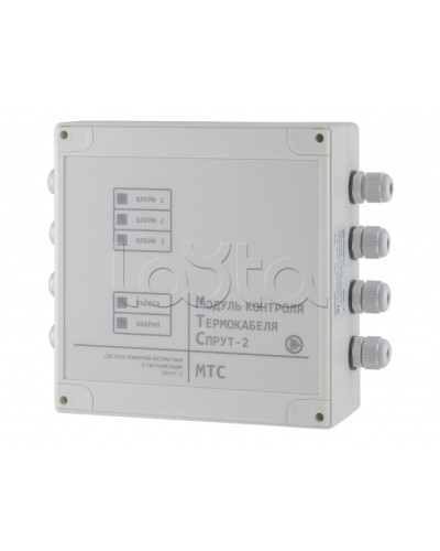 Пороговый модуль контроля термокабеля Плазма-Т МТС-2 в Сергиевом Посаде Системы пожаротушения и огнезащиты Pintop.ru