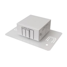 Коробка монтажная огнестойкая металлическая для троса КМОМ-ТС (2к х 10мм) 152х106х44 IP31 ПожТехКабель (077-002)