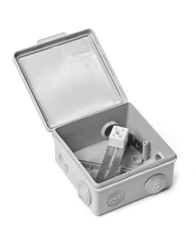 Коробка монтажная огнестойкая пластиковая герметичная КМОПГ (2к х10 мм) 100х100х50 IP54 ПожТехКабель (071-002) в Сергиевом Посаде Распределительные коробки Pintop.ru