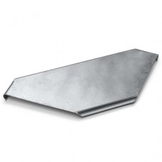 Крышка плоского угла 45° 400x15 (0,7) ПожТехКабель (550-006)