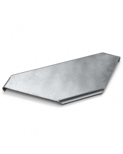 Крышка плоского угла 45° 500x15 (0,8) ПожТехКабель (550-028) в Сергиевом Посаде Аксессуары для лотков Pintop.ru