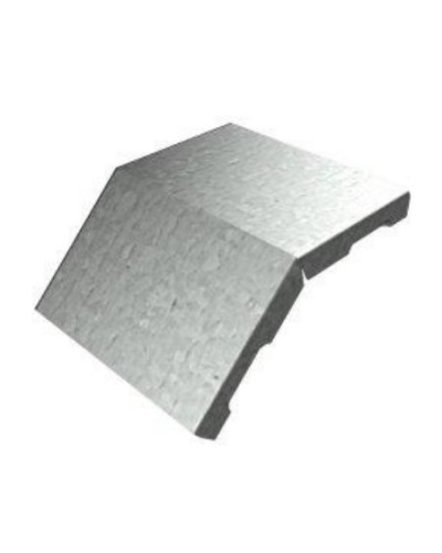 Крышка угла вертикального внешнего 45° 600х15 (0,7) для лестничного лотка ПожТехКабель (651-205) в Сергиевом Посаде Кабельные лотки Pintop.ru