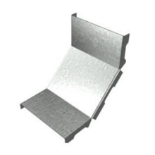 Крышка угла вертикального внутреннего 90° 500х15 (1,0) для лестничного лотка ПожТехКабель (651-044)