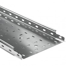 Лоток перфорированный PTK-Line ЛМПО 400x100 (0,7) 3м ПожТехКабель (537-025)