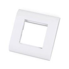 Панель лицевая 80х80мм для модулей 45x45 (Mosaic) (FF-80x80) Пожтехкабель СКС (202-035)