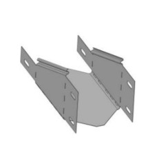 Редукция по высоте для лотка шириной 600 мм 100-50 (1,0) ПожТехКабель (580-058)