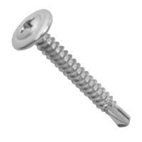 Саморез с прессшайбой со сверлом 4,2x16 (1000 шт/уп) ПожТехКабель (860-030)