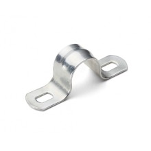 Скоба металлическая двухлапковая 19-20 мм (100 шт/уп) ПожТехКабель (851-005)