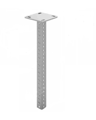 Стойка консольная сварная 1200 мм (35х30) (2,0) (пятка 120х120) (4,0) ПожТехКабель (573-207) в Сергиевом Посаде Аксессуары для лотков Pintop.ru