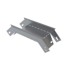 Угол вертикальный внешний 45° 400x100 (0,7) ПожТехКабель (555-005)