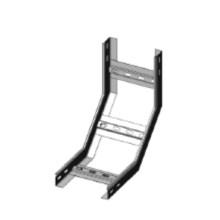 Угол вертикальный внутренний 90° 200х80 (1,2) для лестничного лотка ПожТехКабель (650-913)