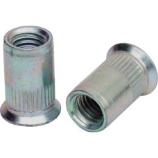 Заклепка резьбовая стальная с фланцем М4х0,7х11,6 (1000 шт/уп) ПожТехКабель (868-001)