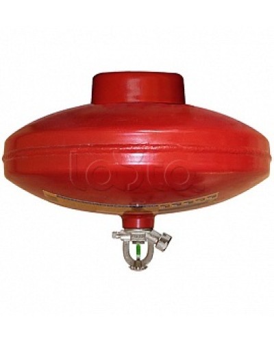 Модуль порошкового пажаротушения ПОЖТЕХНИКА МПП-7/93 МИГ (диск) (температура срабатывания +93°С) (красный) в Сергиевом Посаде Модули порошковые Pintop.ru