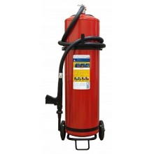 Огнетушитель ПОЖТЕХНИКА ОВП-80(з) МИГ зимний (ФторПАВ) на съемн.тележке с перекр. стволом (баллон 100 л, ОТВ 80 л)