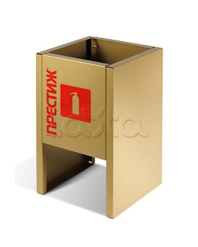 Подставка напольная ПРЕСТИЖ золото под 1 огнетушитель ПОЖТЕХНИКА в Сергиевом Посаде Аксессуары для огнетушителей Pintop.ru