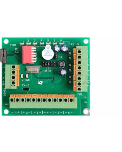 Модуль расширителя шлейфов Полисервис EX-6-1 в Сергиевом Посаде Модули сопряжения Pintop.ru