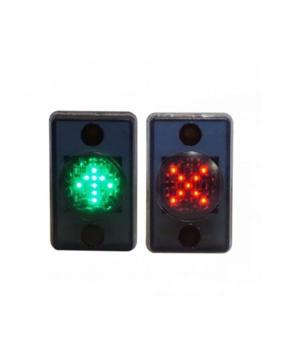 Светодиодная мнемосхема красный крест - зеленая стрелка Promix-VI.LED.01 в Сергиевом Посаде Дополнительное оборудование для СКУД Pintop.ru