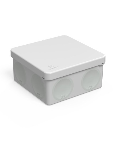 Коробка распред. 60-0300м двухкомп. безгалогенная (HF) 100х100х50 (8шт/уп) Промрукав (60-0300м) в Сергиевом Посаде Распределительные коробки Pintop.ru