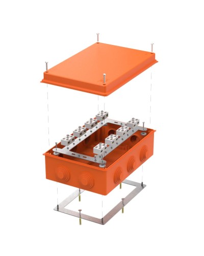 Коробка огнест. 260х175х90 (7 шт/кор) Промрукав (40-0330-FR6.0-4-16-Р) в Сергиевом Посаде Распределительные коробки Pintop.ru