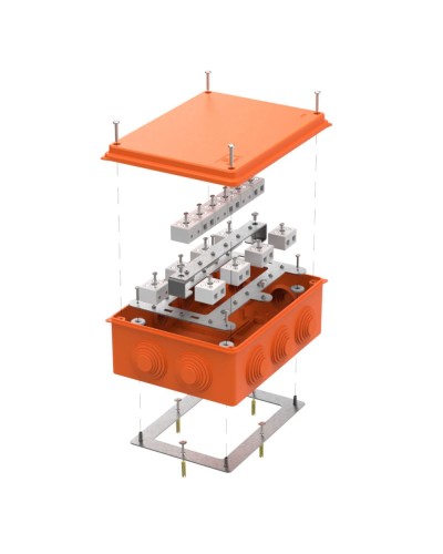 Коробка огнест. для о/п 40-0330-FR10.0-28 Е15-Е120 RAL2004 260х175х90 (7 шт/кор) Промрукав (40-0330-FR10.0-28) в Сергиевом Посаде Распределительные коробки Pintop.ru