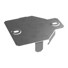 Крышка переходника симметричного Стандарт INOX (AISI 304) 100х50 Промрукав (PR16.5968)