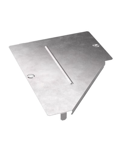 Крышка переходника левого Стандарт 400х200 Промрукав (PR16.10829) в Сергиевом Посаде Аксессуары для лотков Pintop.ru