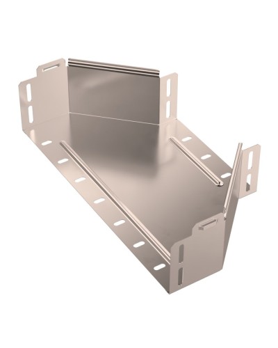 Переходник симметричный Стандарт INOX (AISI 409) 400х200х100 Промрукав (PR16.6073) в Сергиевом Посаде Аксессуары для лотков Pintop.ru