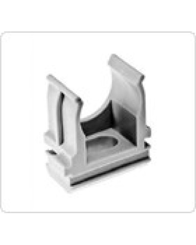 Крепеж-Клипса 32мм, серый, (50шт/уп) Промрукав 0632 в Сергиевом Посаде Держатели, клипсы, скобы Pintop.ru