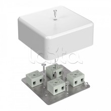 Коробка огнестойкая для кабель-канала 40-0470-FR6.0-8 Е15-Е60 (латунь) 103х103х45 Промрукав (40-0470-FR6.0-8-Е60)