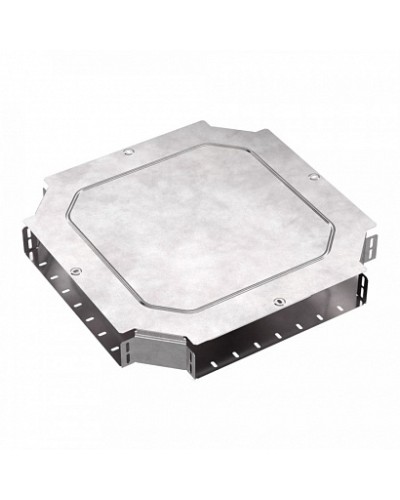 Х-образный ответвитель с крышкой Стандарт 400х80 Промрукав (PR16.0641) в Сергиевом Посаде Аксессуары для лотков Pintop.ru