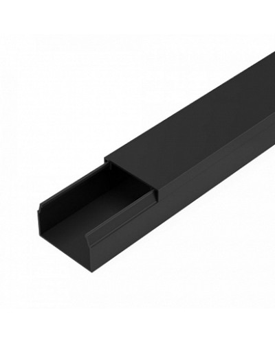 Кабель-канал черный 2-й замок в п/э 25х16 мм (50 м/уп) Промрукав (PR03.0212) в Сергиевом Посаде Огнестойкие кабельные линии Pintop.ru