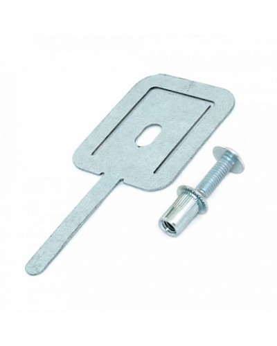 Комплекты для крепления ОКЛ с использованием винта, заклепки и хомута FR ПР-40 (100 шт) Промрукав (PR08.5204) в Сергиевом Посаде Огнестойкие кабельные линии Pintop.ru