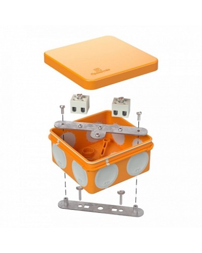 Коробка огнестойкая для о/п двухкомпонентная 60-0210-FR2.5-4 Е15-Е120 80х80х40 Промрукав (60-0210-FR2.5-4) в Сергиевом Посаде Огнестойкие кабельные линии Pintop.ru