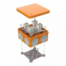 Коробка огнестойкая для о/п двухкомпонентная 60-0300-FR2.5-8 Е15-Е120 100х100х50 Промрукав (60-0300-FR2.5-8)