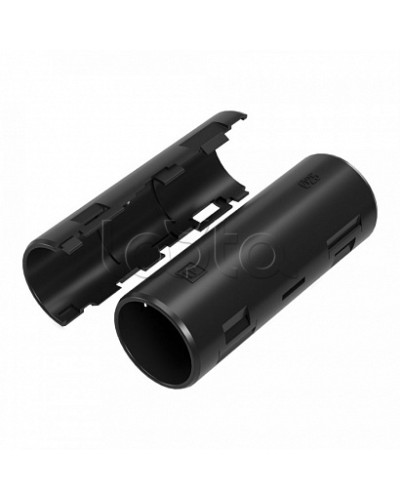 Муфта разборная d25 мм атмосферостойкая черная (5шт/300шт уп/кор) Промрукав (PR13.0435) в Сергиевом Посаде Повороты, муфты, тройники Pintop.ru