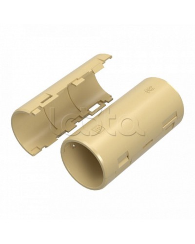 Муфта разборная d32 мм сосна (36шт/360шт уп/кор) Промрукав (PR13.0428) в Сергиевом Посаде Повороты, муфты, тройники Pintop.ru