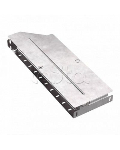 Переходник правый с крышкой Стандарт 600х500х50 Промрукав (PR16.0736) в Сергиевом Посаде Аксессуары для лотков Pintop.ru