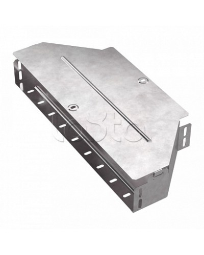 Переходник симметричный с крышкой Стандарт 500х300х80 Промрукав (PR16.0665) в Сергиевом Посаде Аксессуары для лотков Pintop.ru