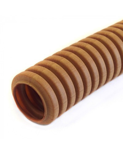 Труба гофрированная ПВХ легкая 350 Н бук с/з д20 (100 м/уп) Промрукав (PR01.0033) в Сергиевом Посаде Труба гофрированная Pintop.ru