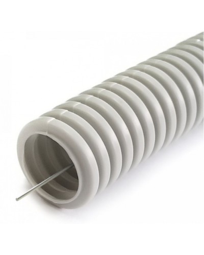 Труба гофрированная ПНД лёгкая 350 Н безгалогенная (HF) стойкая к ультрафиолету серая с/з д63 (15м/360м уп/пал) Промрукав (PR02.0135) в Сергиевом Посаде Труба гофрированная Pintop.ru