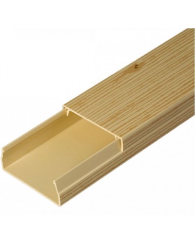 Кабель-канал сосна 2-й замок 40х16 (56м/уп) Промрукав (PR.025439) в Сергиевом Посаде Кабель-канал Pintop.ru