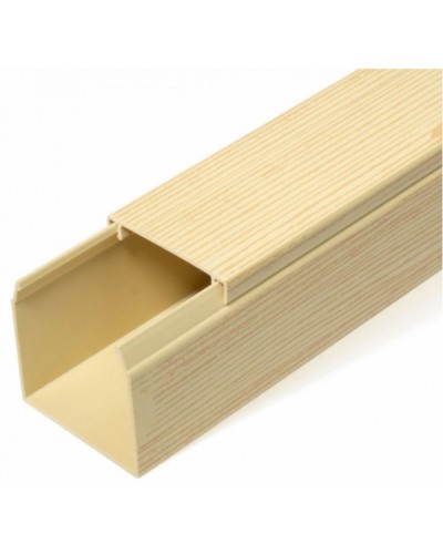 Кабель-канал сосна 2-й замок 40х40 (60м/уп) Промрукав (PR.025448) в Сергиевом Посаде Кабель-канал Pintop.ru