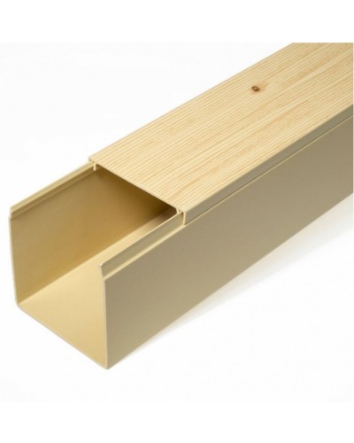 Кабель-канал сосна 2-й замок 60х60 (24м/уп) Промрукав (PR.025450) в Сергиевом Посаде Кабель-канал Pintop.ru