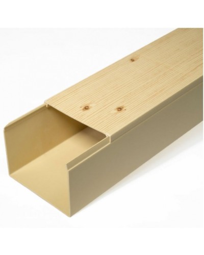 Кабель-канал сосна 2-й замок 80х60 (18м/уп) Промрукав (PR.025452) в Сергиевом Посаде Кабель-канал Pintop.ru