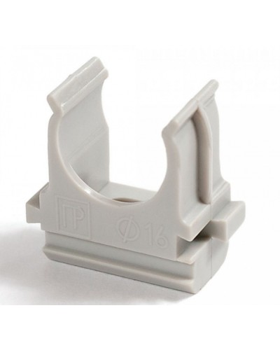 Крепёж-клипса для труб Полистирол д25 (100шт/1000шт уп/кор) Промрукав (PR.02725) в Сергиевом Посаде Держатели, клипсы, скобы Pintop.ru